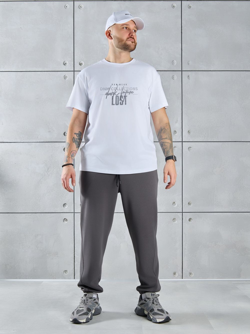 Фуфайка (футболка) мужская Арчи-2 Виотекс БЕЛЫЙ