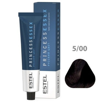 5/00 Крем-краска ESTEL PRINCESS ESSEX, светлый шатен для седины