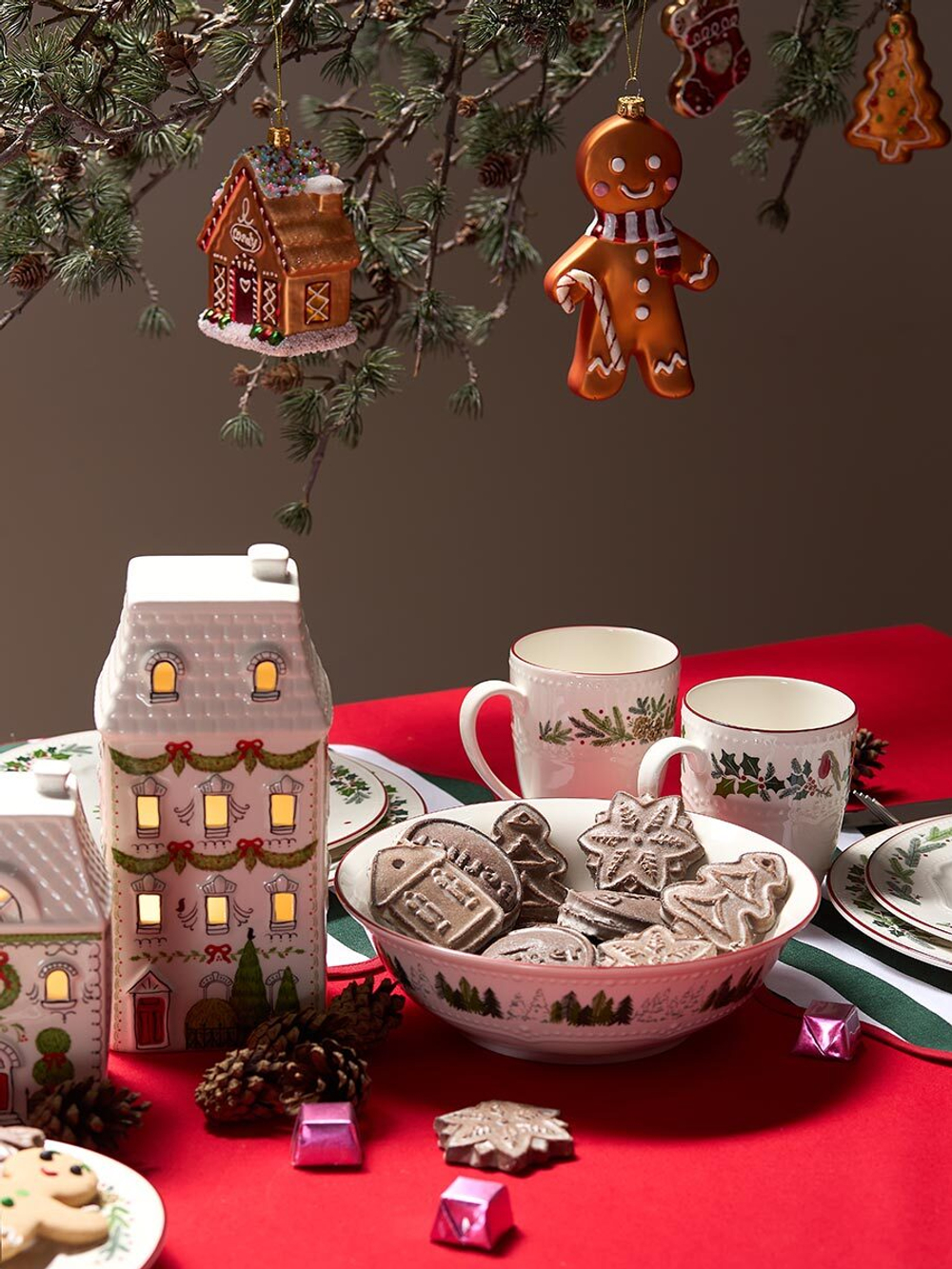 Салатник nordic winter из коллекции new year essential, D23 см