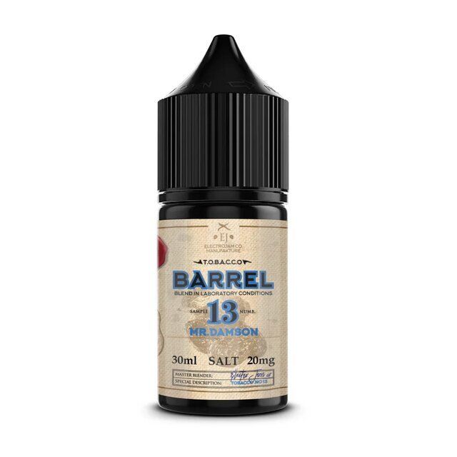 ElectroJam Tobacco Barrel Salt 30 мл - Mr. Damson (20 мг)