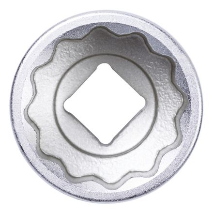 Цена на KING TONY (833072S) Головка торцевая стандартная двенадцатигранная 1", дюймовая 2-1/4"