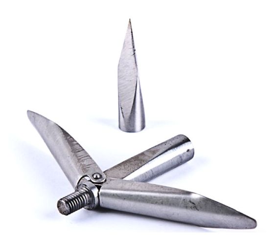 Наконечник Sargan Горбыль трехгранный 2 лепестка со скручивающейся насадкой