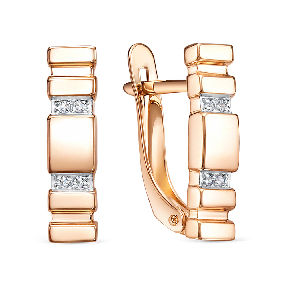 Серьги из золота 585 пробы