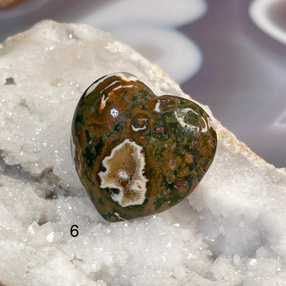 62747 Риолит сердце 30мм №6-27
