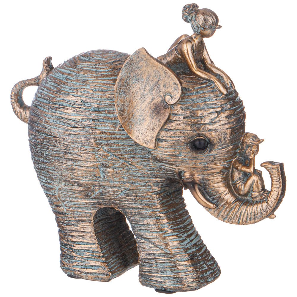 ФИГУРКА ДЕКОРАТИВНАЯ "СЛОН" 20Х8,5Х18СМ