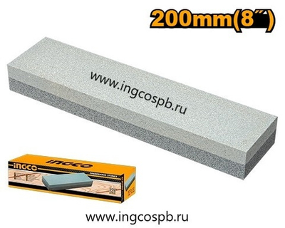 Абразивный двухсторонний брусок 200x50x25мм Р120хР240 SPS082002