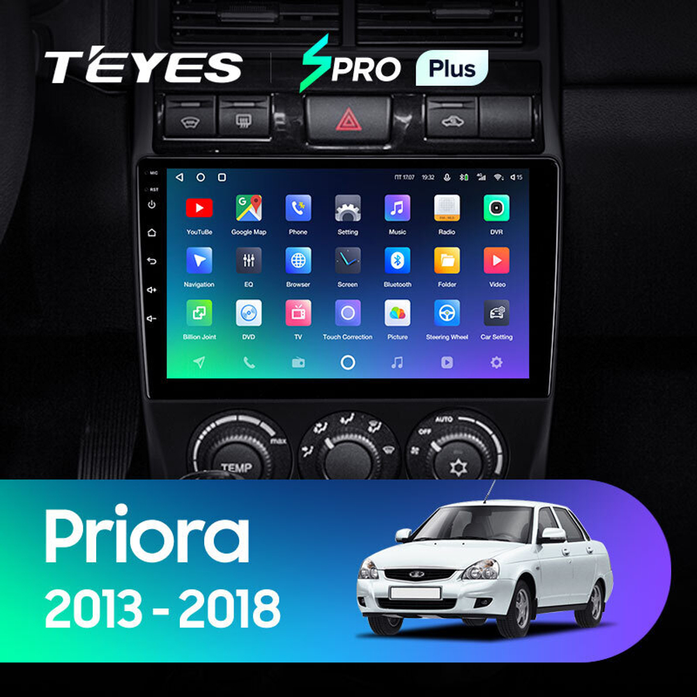 Teyes SPRO Plus 9" для LADA Priora 2013-2018