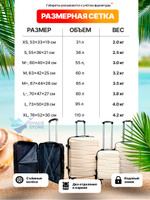 Большой чемодан Bon-Voyage Model Ten, Мятный, XL