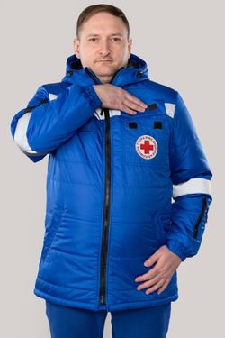 Куртка утепленная мужская Скорая Помощь MedicLine (Dewspo)