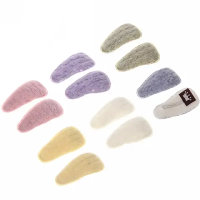 Зажимы для волос 2шт «New collection - Laura», микс 6 цветов, 6*2,5,см