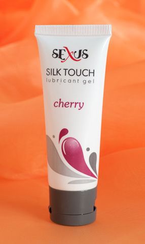 Увлажняющая смазка с ароматом вишни Silk Touch Cherry