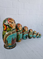 Матрешка "Санкт-Петербург" 7 мест
