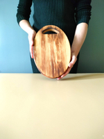 Доска разделочная из дерева сервировочная