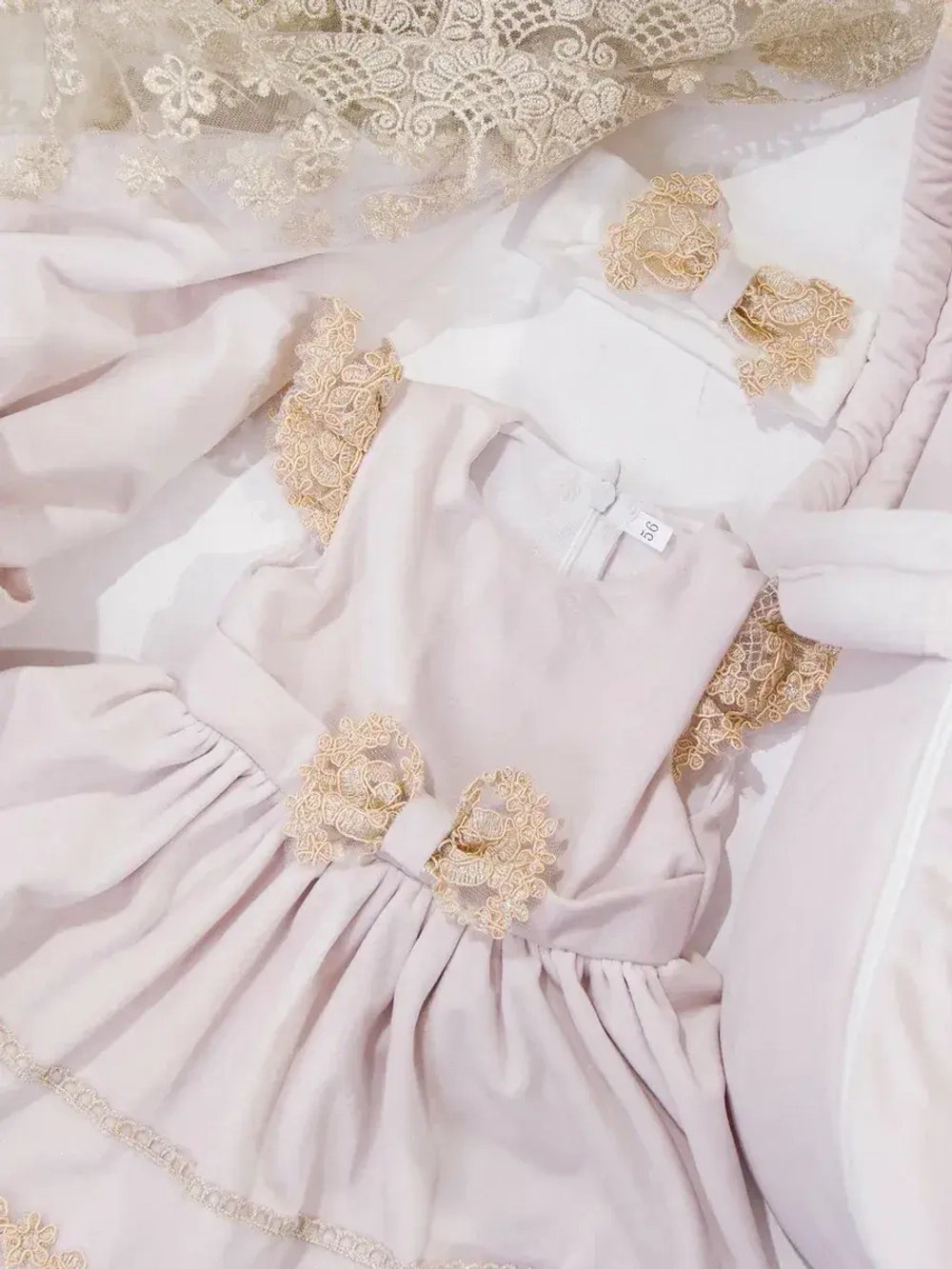 Конверт на выписку с переноской новорождённому зимний