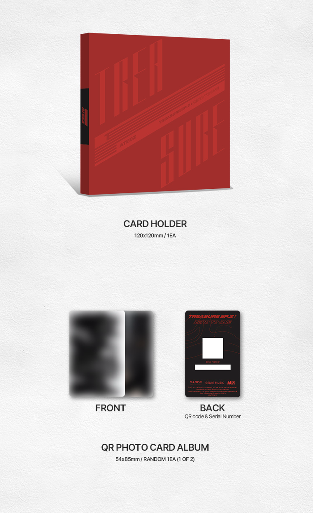 ATEEZ TREASURE EP:2 EP:3 アルバム セット ATEEZ TREASURE EP:2 EP:3