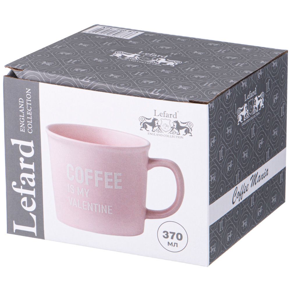 КРУЖКА LEFARD "КОФЕМАНИЯ" 370МЛ