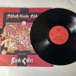 Винтажная виниловая пластинка LP Black Sabbath, Sabbath Bloody Sabbath (СССР 1990)
