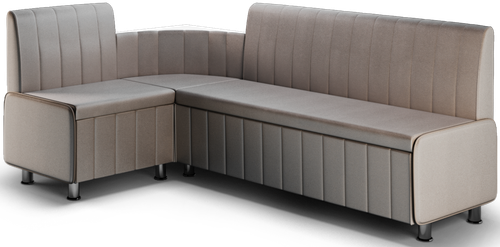 Кухонный уголок со спальным местом Каприччио 022 кожзам cocoa дерево