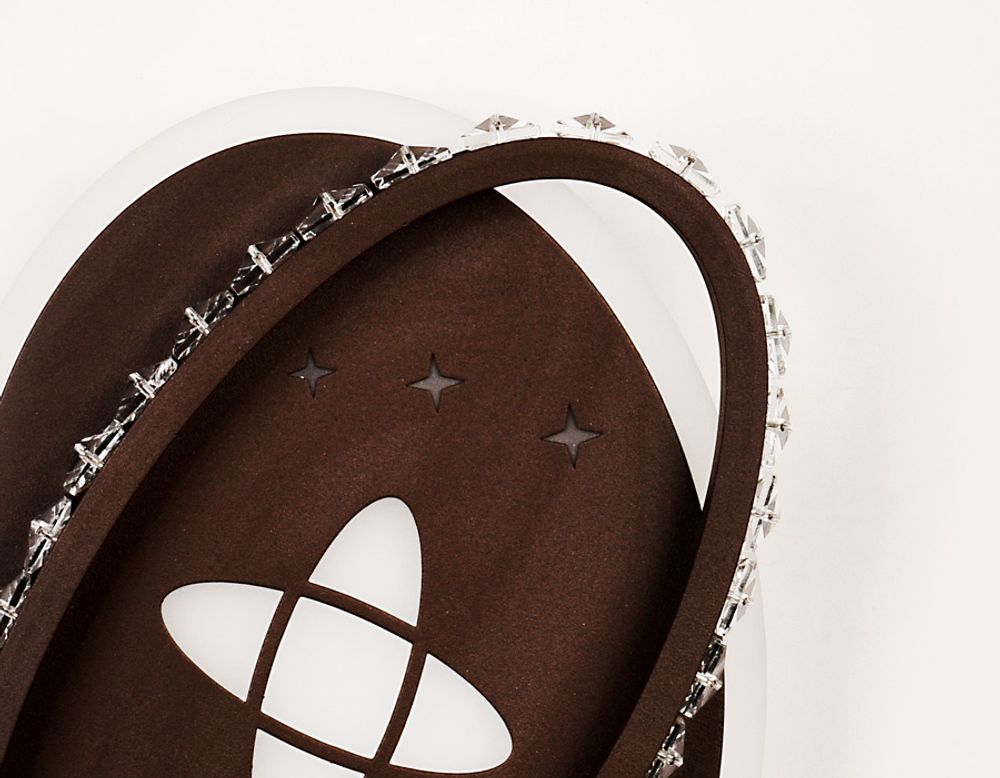 Ambrella Настенный светодиодный светильник с хрусталем Ice FA233