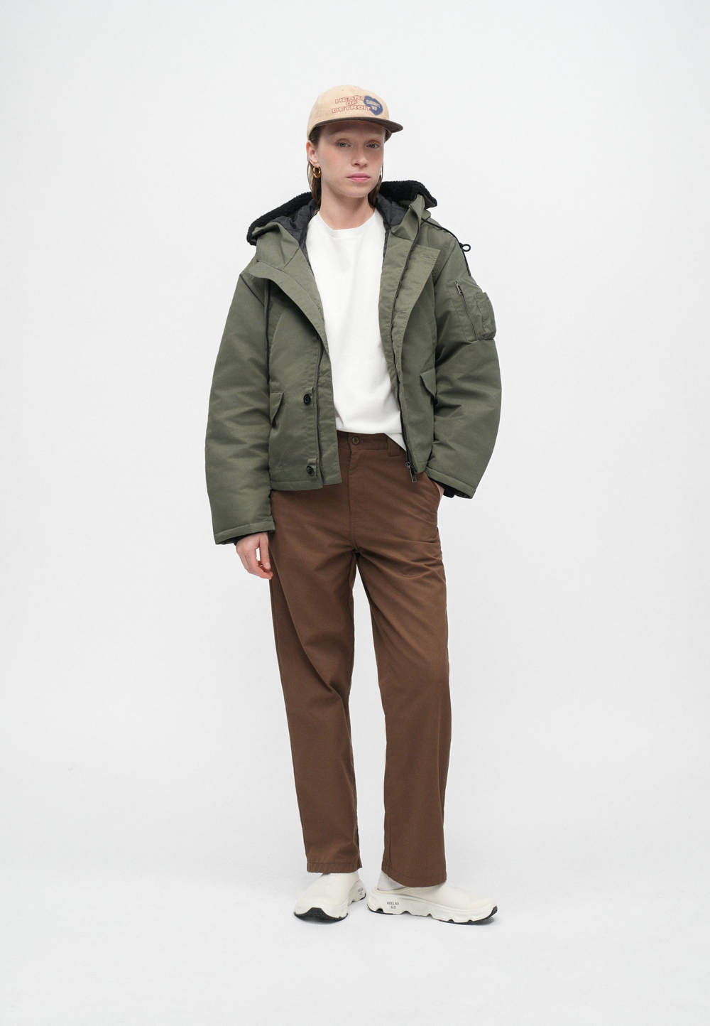 Carhartt WIP OLTERA - Зимняя куртка - Хаки