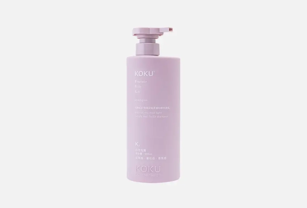 Шампунь K1 "Балансирующий" с минеральной грязью KOKU Mineral Sea Mud Soft Smooth&Fluffy Hair shampoo, 500мл