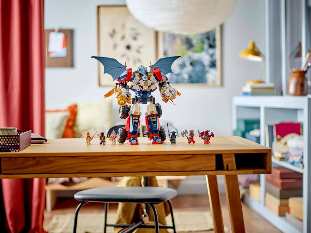 Конструктор LEGO Ninjago 71834 Ультра-комбайнерный мех Зейна