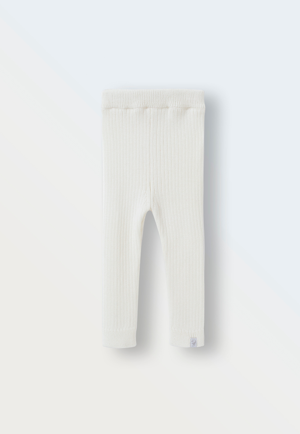 Брючки вязаные oversize экрю