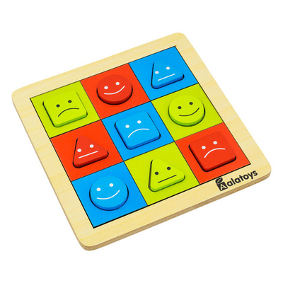 Сортер "Волшебный квадрат" 9 вкладышей. 9 рамок ВК01