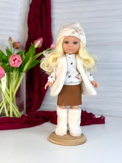 Кукла BERJUAN виниловая 35см Ева (832A)