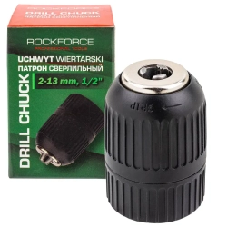 Патрон цанговый для дрели (2-13мм, 1/2'') RockFORCE RF-G00510