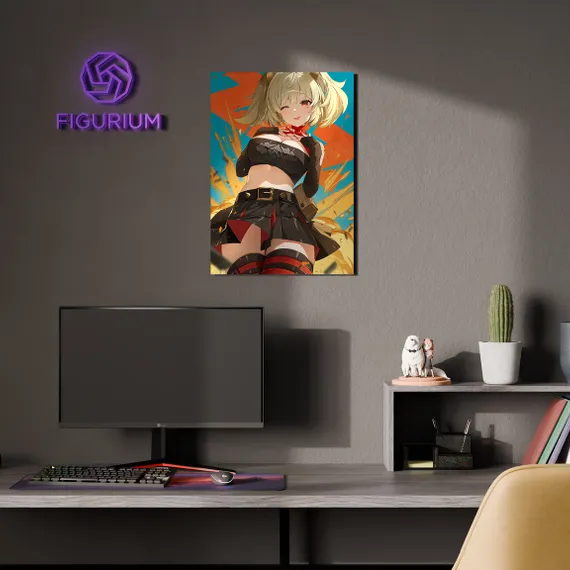 Постер Happy Burnice - Zenless Zone Zero