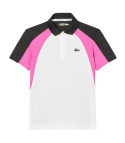 Детская теннисная футболка Lacoste Kid's UV Protect Piqu_ Tennis Shirt - Multikolor