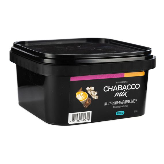 Chabacco Medium - Cappuсcino Marshmallow / Marshmallow Coffee (200г)