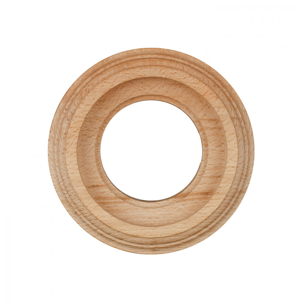 Рамка 1 постовая, накладной монтаж, дерево, цвет Натурэль BF1-610-10