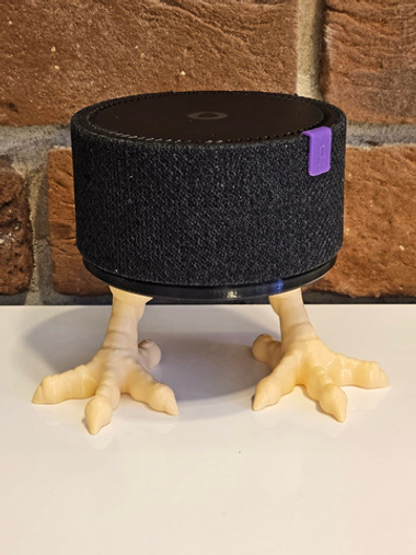 Шуточная подставка для Яндекс станции Мини1 (Яндекс-Алиса) 3D печать, черная