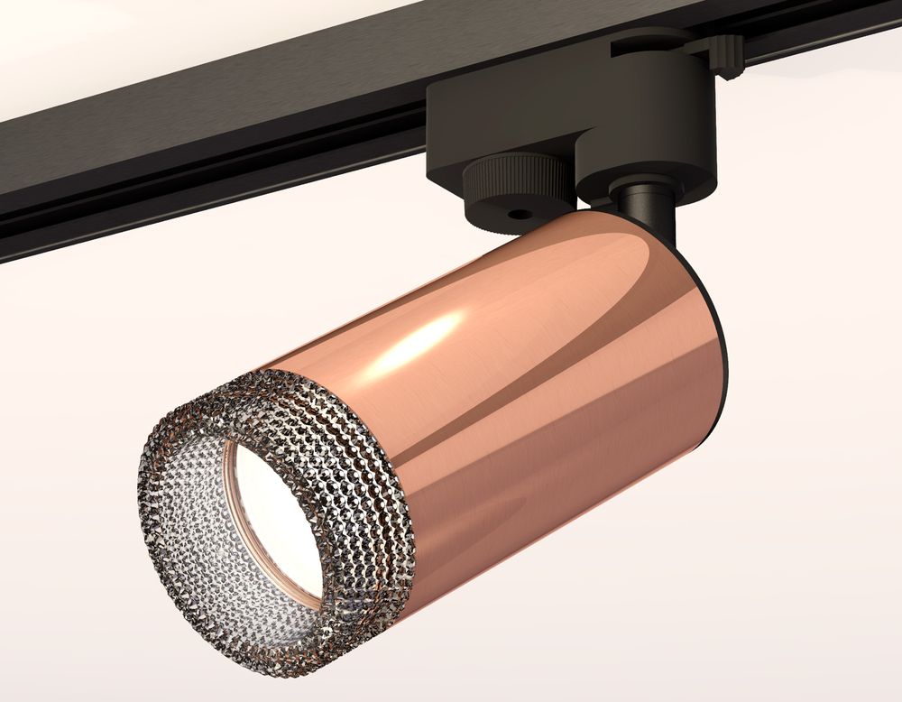Ambrella Комплект трекового однофазного светильника с композитным хрусталем Track System XT6326011