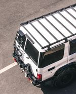 Платформа на крышу и задняя лестница для Toyota Land Cruiser 70 76 LC76 Тойота Прадо Крузак защитный обвес