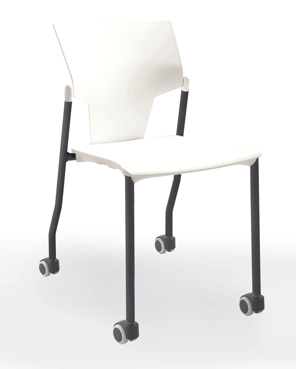 Aktiva стул на 4 ногах и колесах