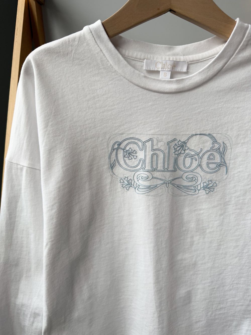 Хлопковый лонгслив Chloe, 128