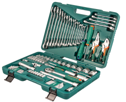 S04H52478S Набор инструмента универсальный 1/4", 1/2"DR, 78 предметов
