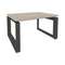 Onix Direct Стол журнальный на О-образном м/к O.MO-SJ-1 Дуб Аттик/Металл Антрацит 780*600*450