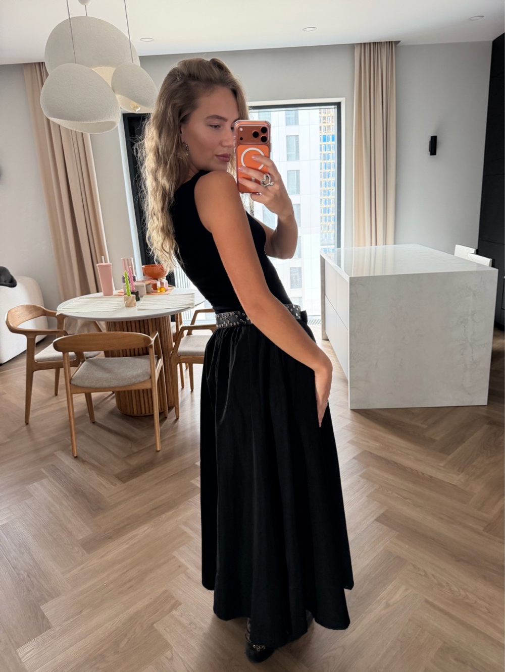 Платье Rock star черный