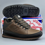 Кроссовки NB 754 на меху #403 (корич.)