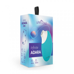 Бесконтактный вакуумный стимулятор клитора Adara, цвет аквамарин (INFINITE) (One Size)
