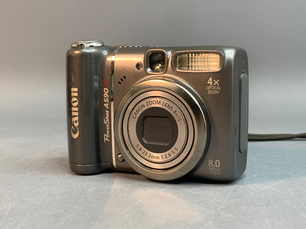 Canon PowerShot A590 IS колесо режимов свободно вращается