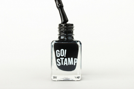 Лак для стемпинга Go! Stamp 01 Blackout 6 мл
