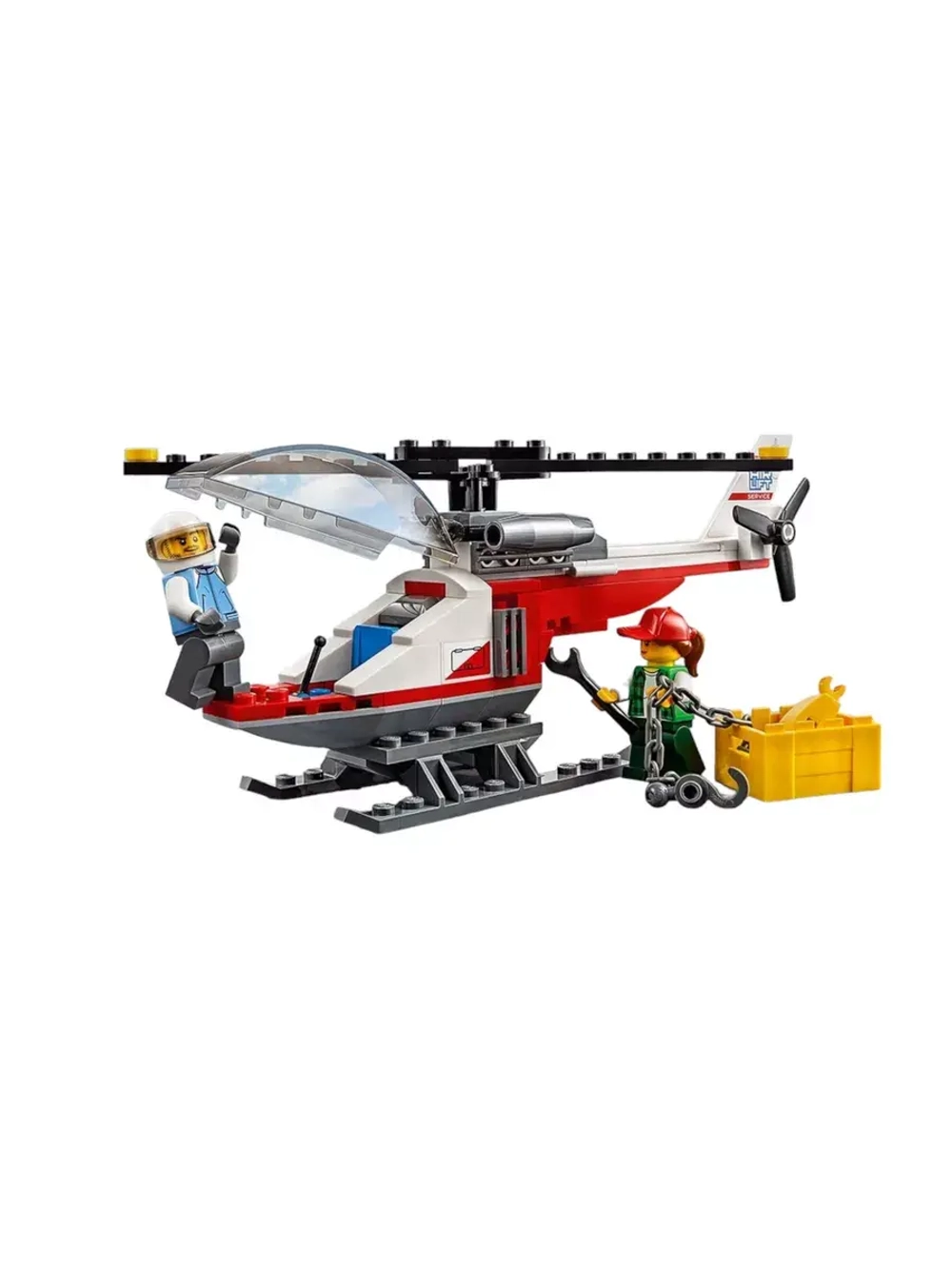 Конструктор Сити Перевозчик Вертолета 322 детали