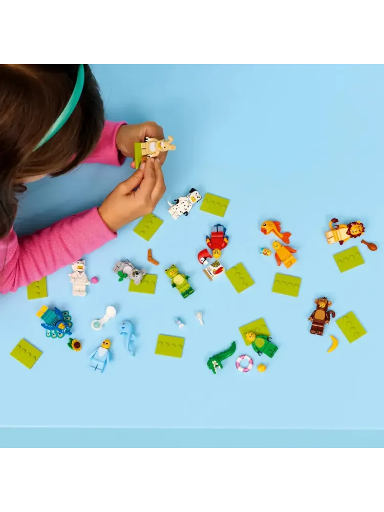 Конструктор Minifigures 71051 Животные Серия 28