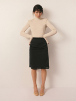 Юбка двойная со сборкой