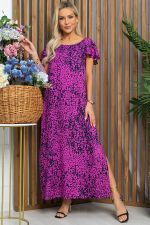 Платье Вечер свиданий (сине-малиновое) П13319-16М LT Collection